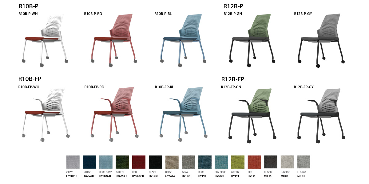 R1OB-P / R10B-FP / R12B-P / R12B-FP